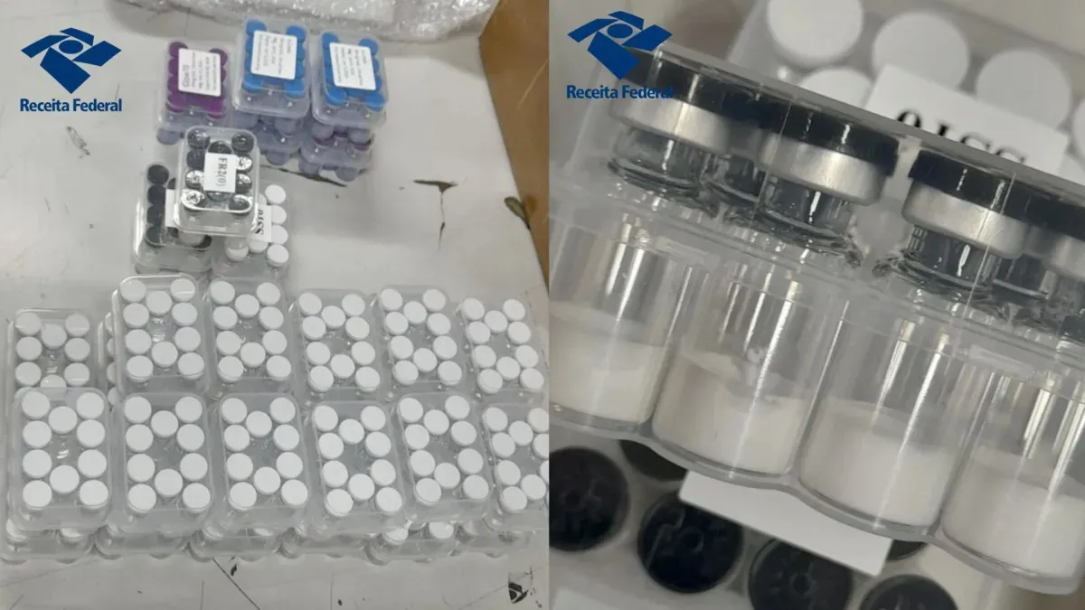 Produtos emagrecedores ilegais apreendidos