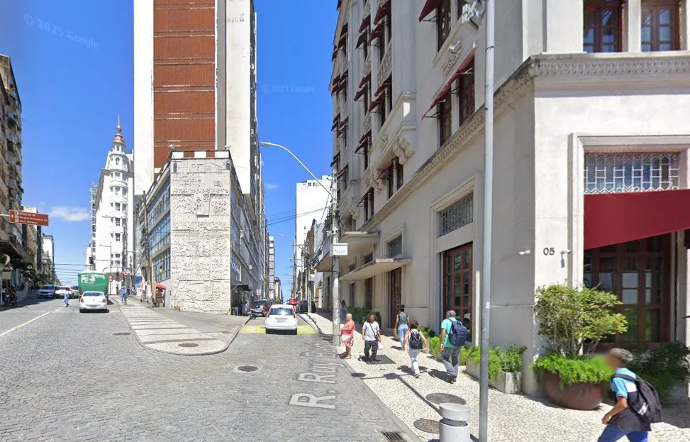 Entrada da Rua Ruy Barbosa