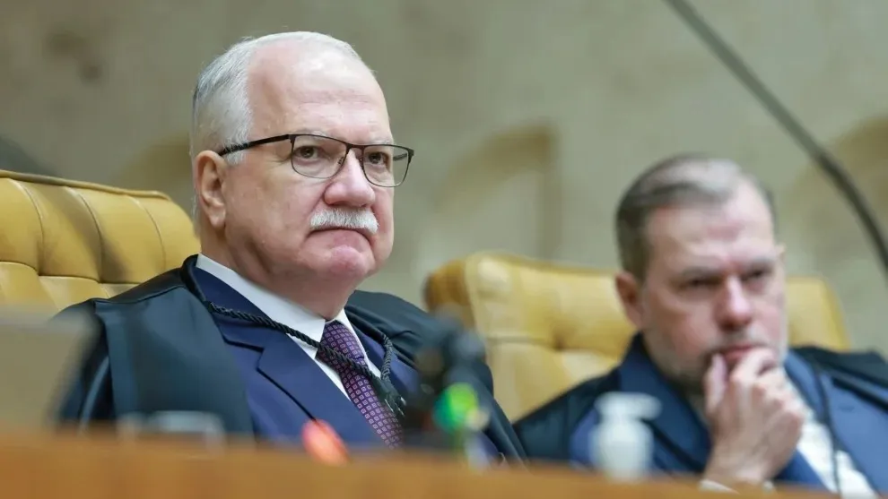 Ministros Edson Fachin e Dias Toffoli