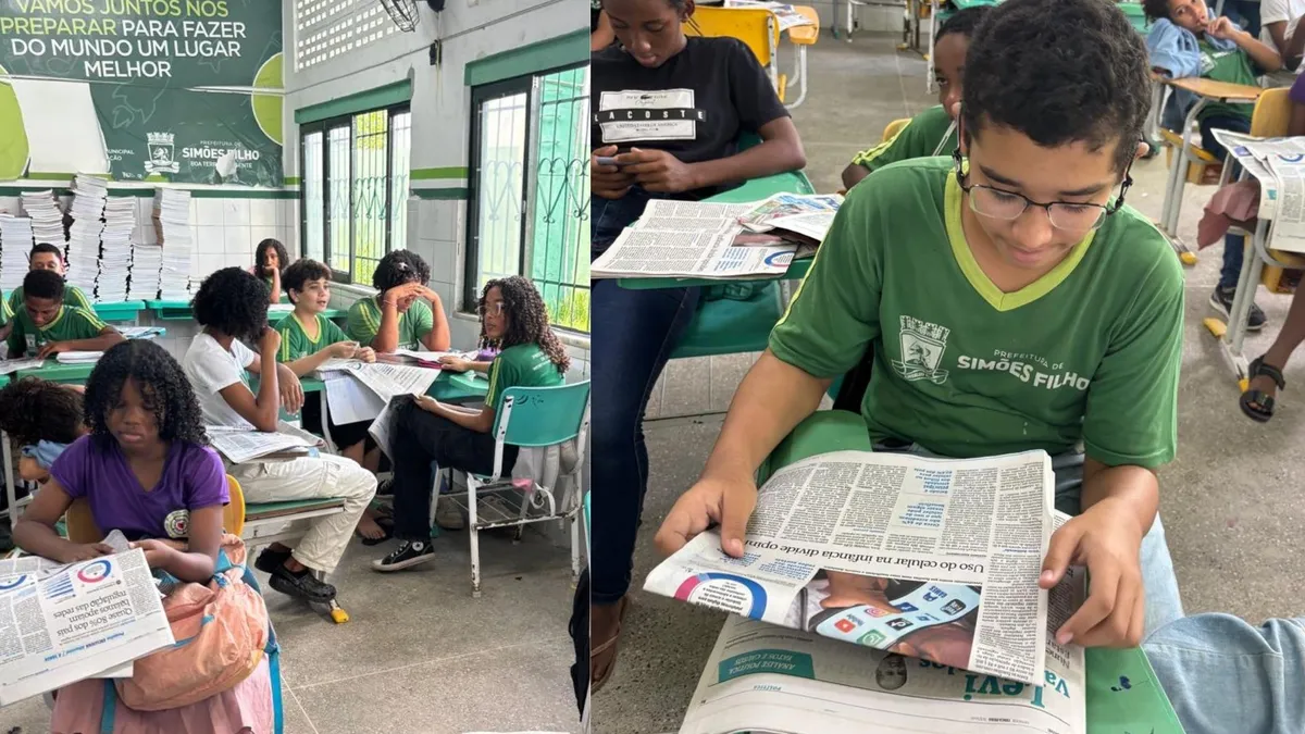 Celular, redes sociais e saúde mental pautam aula em escola municipal
