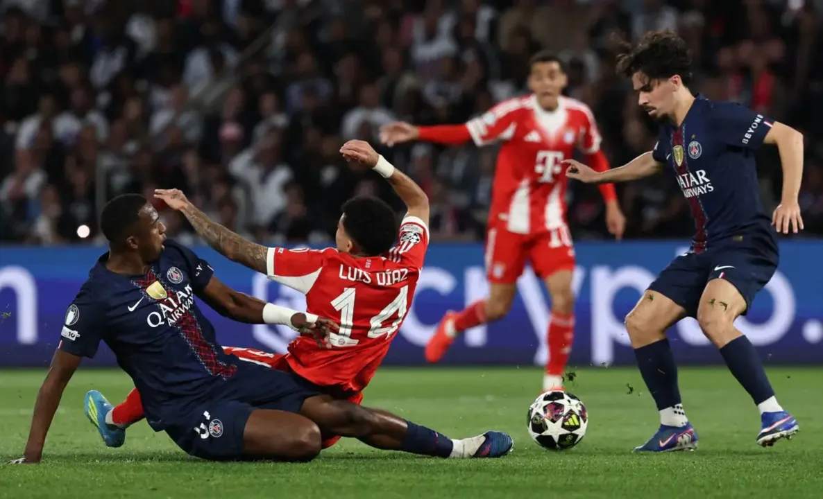 Imagem ilustrativa da imagem Champions League: PSG vence o Bayern em semifinal insana com 9 gols
