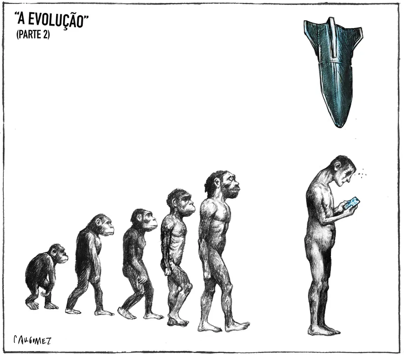 Imagem ilustrativa da imagem Charge do dia 06/03/2026