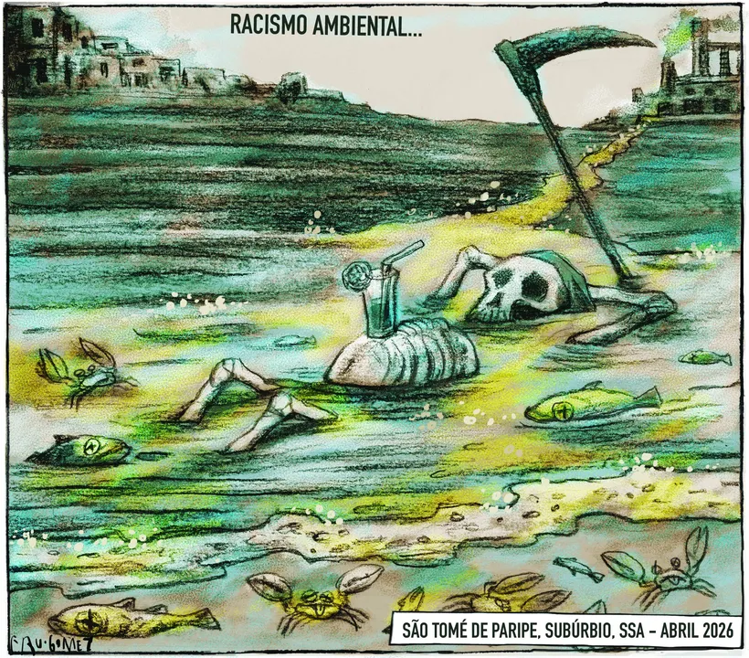 Imagem ilustrativa da imagem Charge do dia 12/04/2026