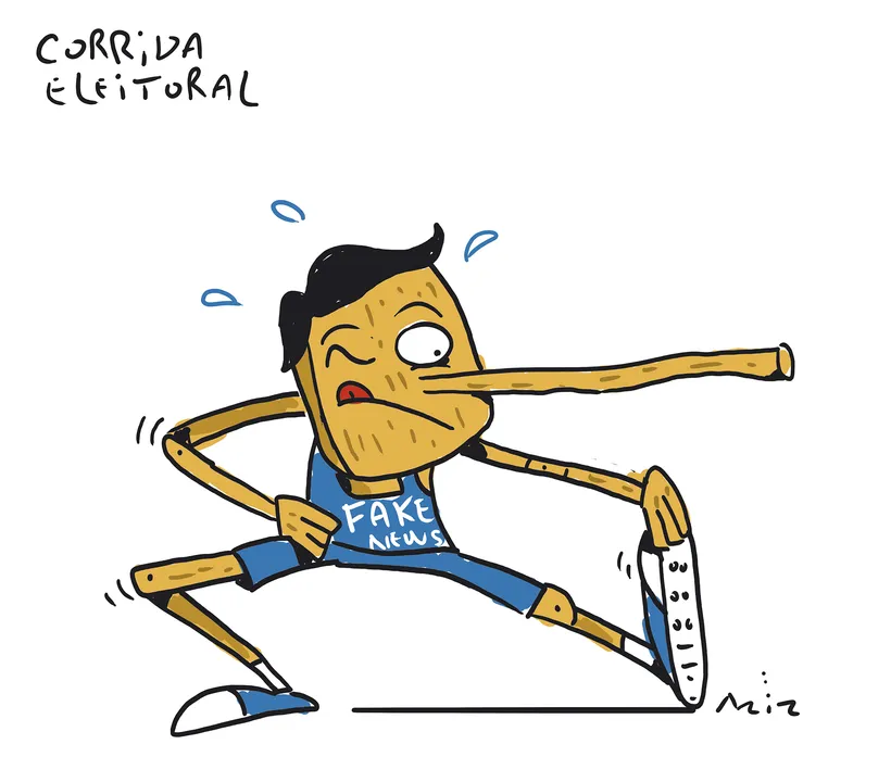 Imagem ilustrativa da imagem Charge do dia 18/04/2026