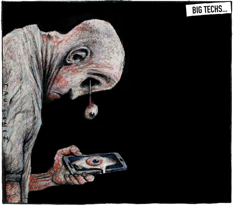 Imagem ilustrativa da imagem Charge do dia 22/02/2026