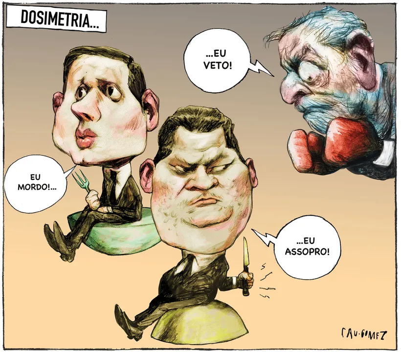 Imagem ilustrativa da imagem Charge do dia 24/004/2026