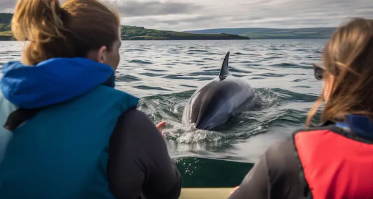 Nem todos os botos participam da atividade