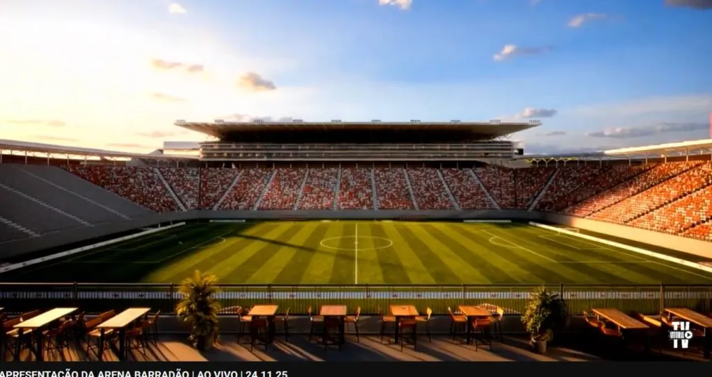 Projeto da Arena Barradão