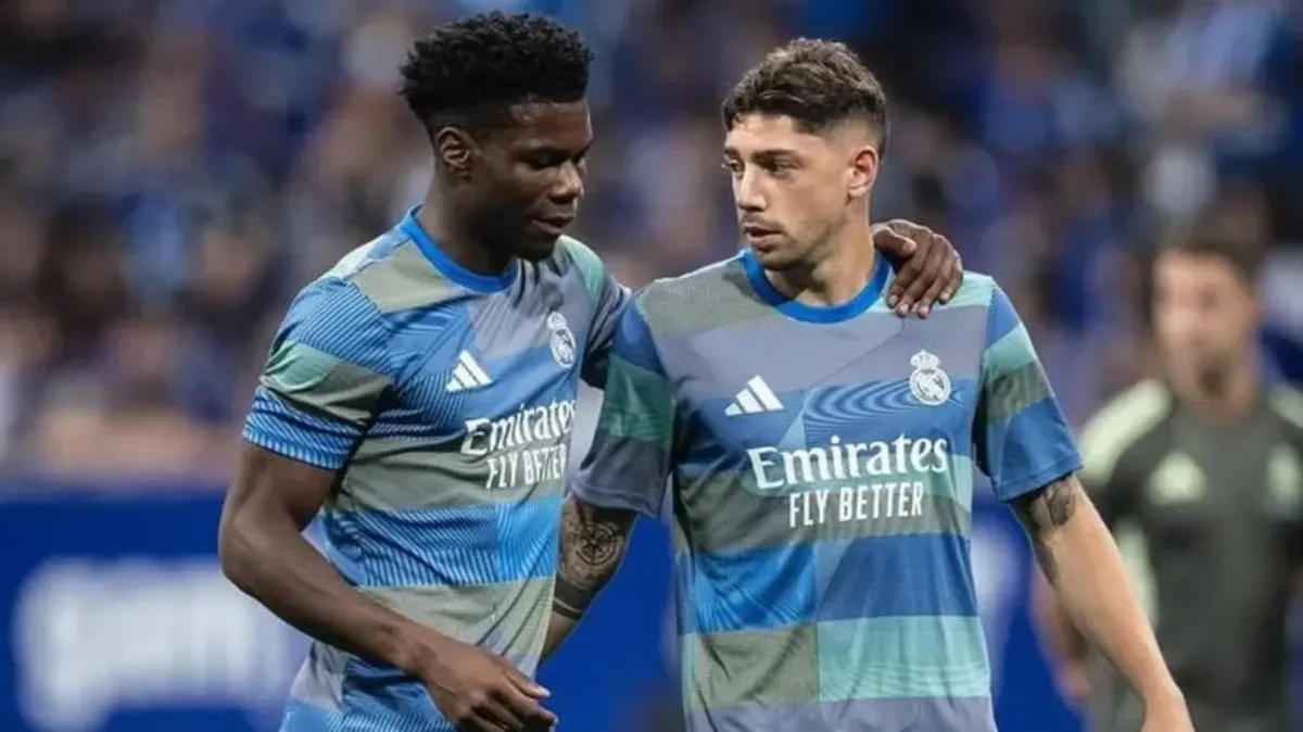 Tchouaméni e Valverde pelo Real Madrid