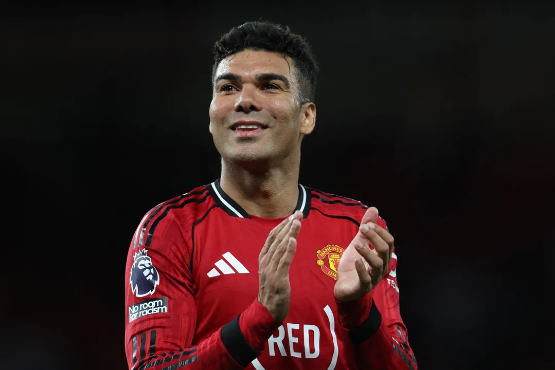 Casemiro foi eleito o melhor em campo na vitória do Manchester United sobre o Brentford