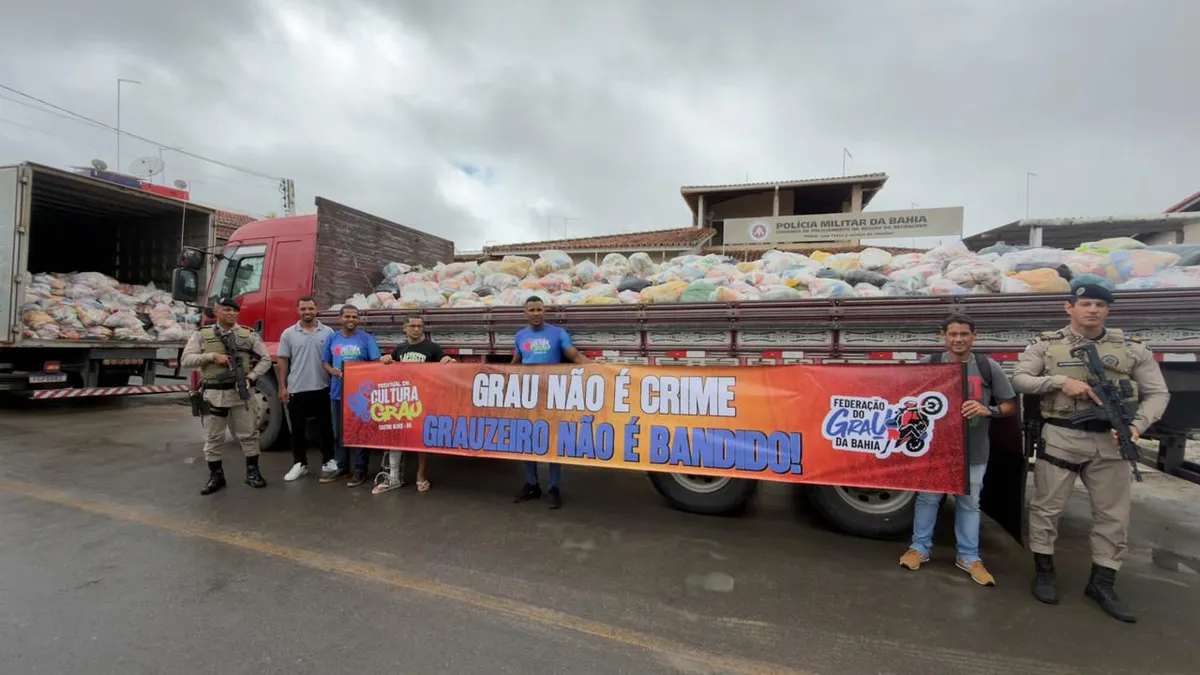 Imagem ilustrativa da imagem Cultura do Grau: evento em Castro Alves arrecada toneladas de comida para doação