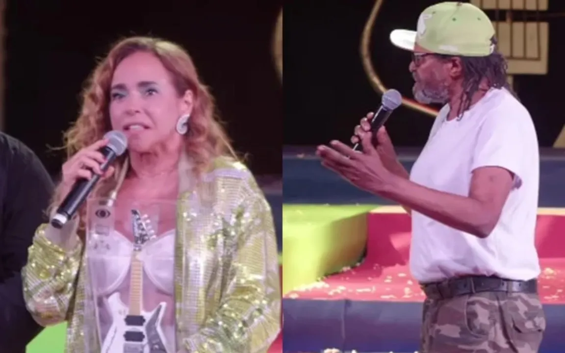 Daniela e Edson protagonizaram uma confusão pública