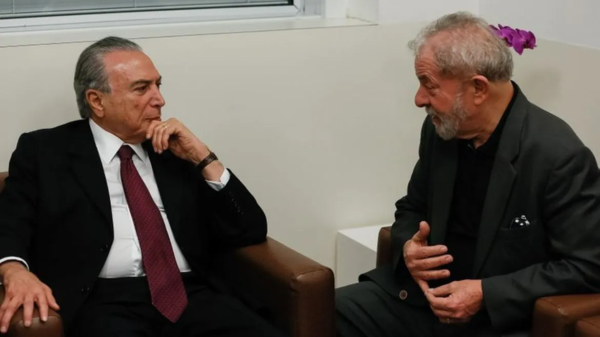Lula e Michel Temer
