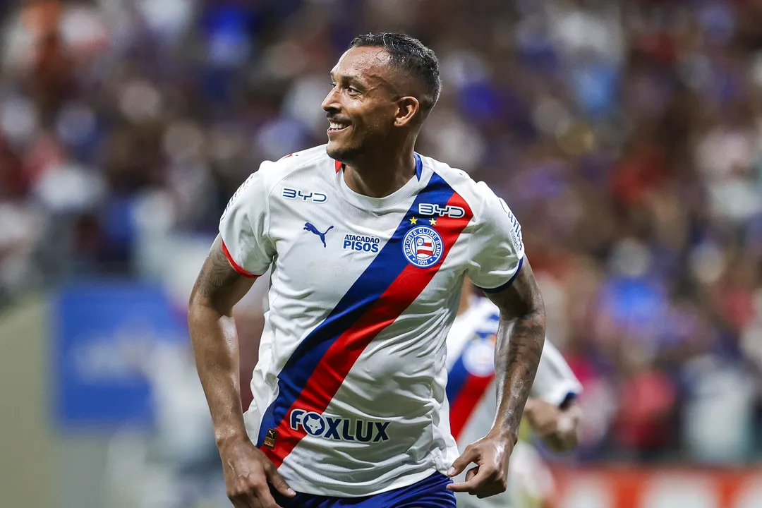David Duarte marcou o gol do Bahia na derrota contra o Palmeiras