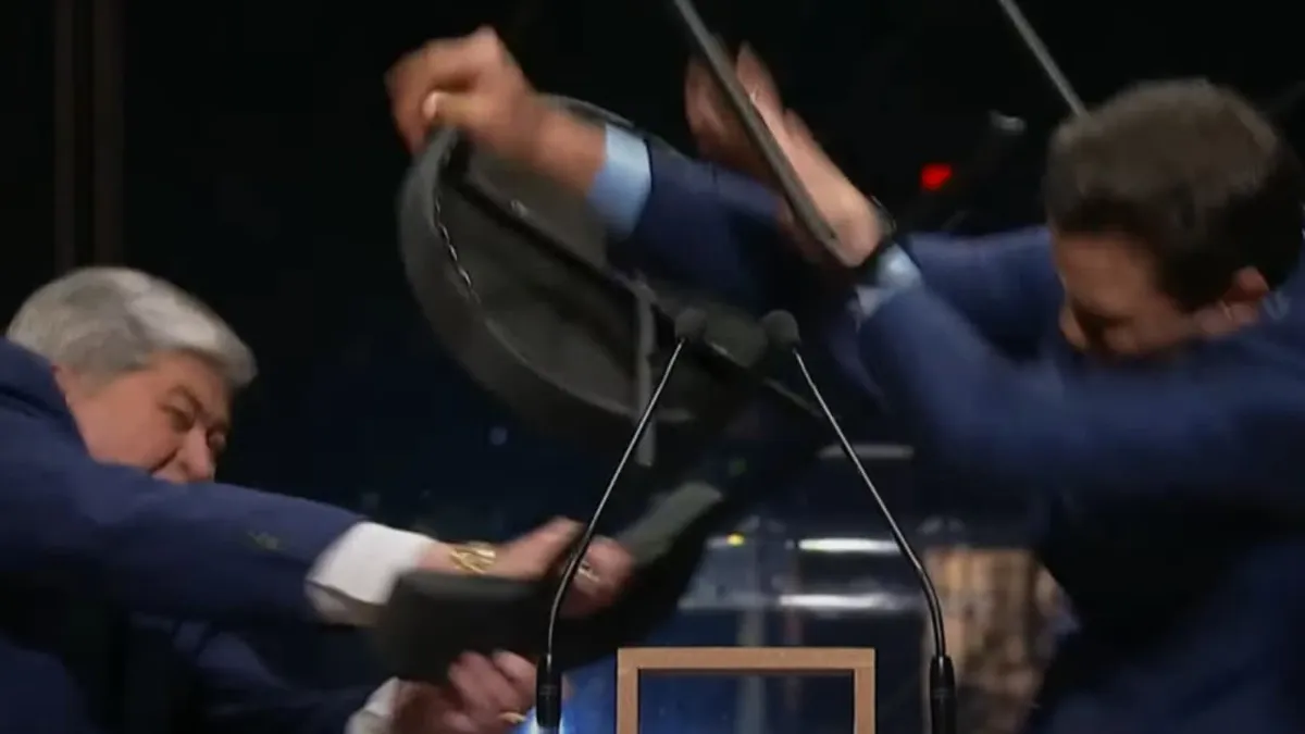 Datena acertou Pablo Marçal com cadeira durante debate na TV Cultura