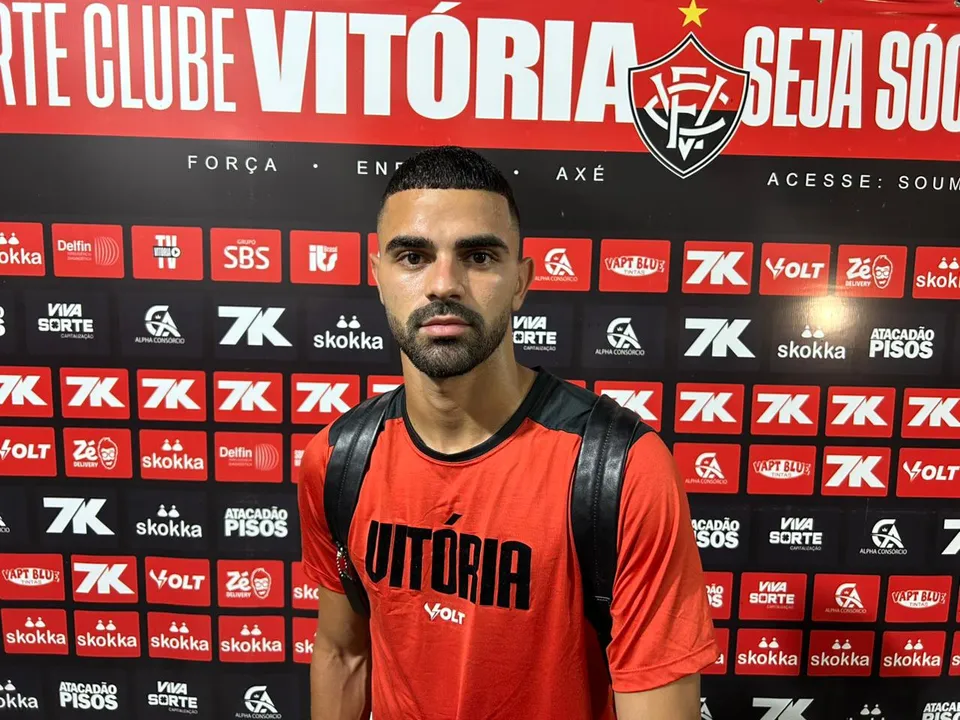 Lucas Silva, atacante do Vitória