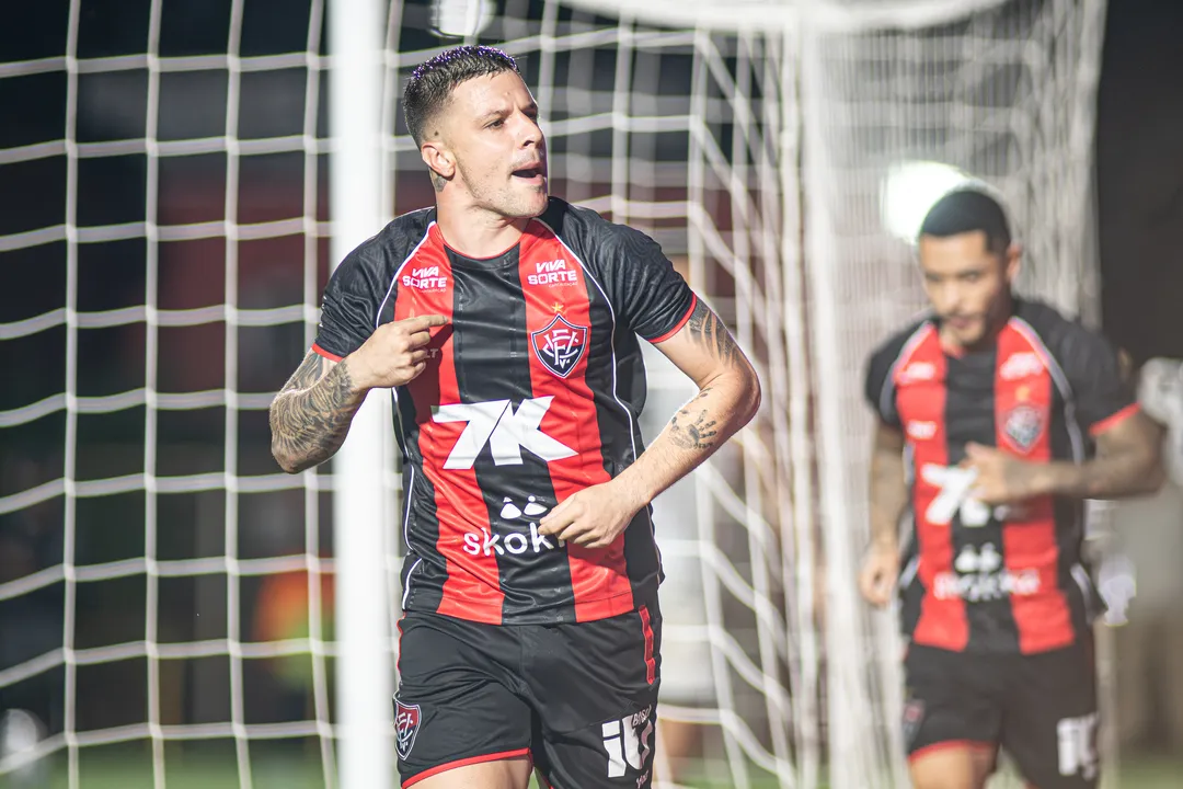 Renato Kayzer marcou o gol do Vitória contra o Ceará