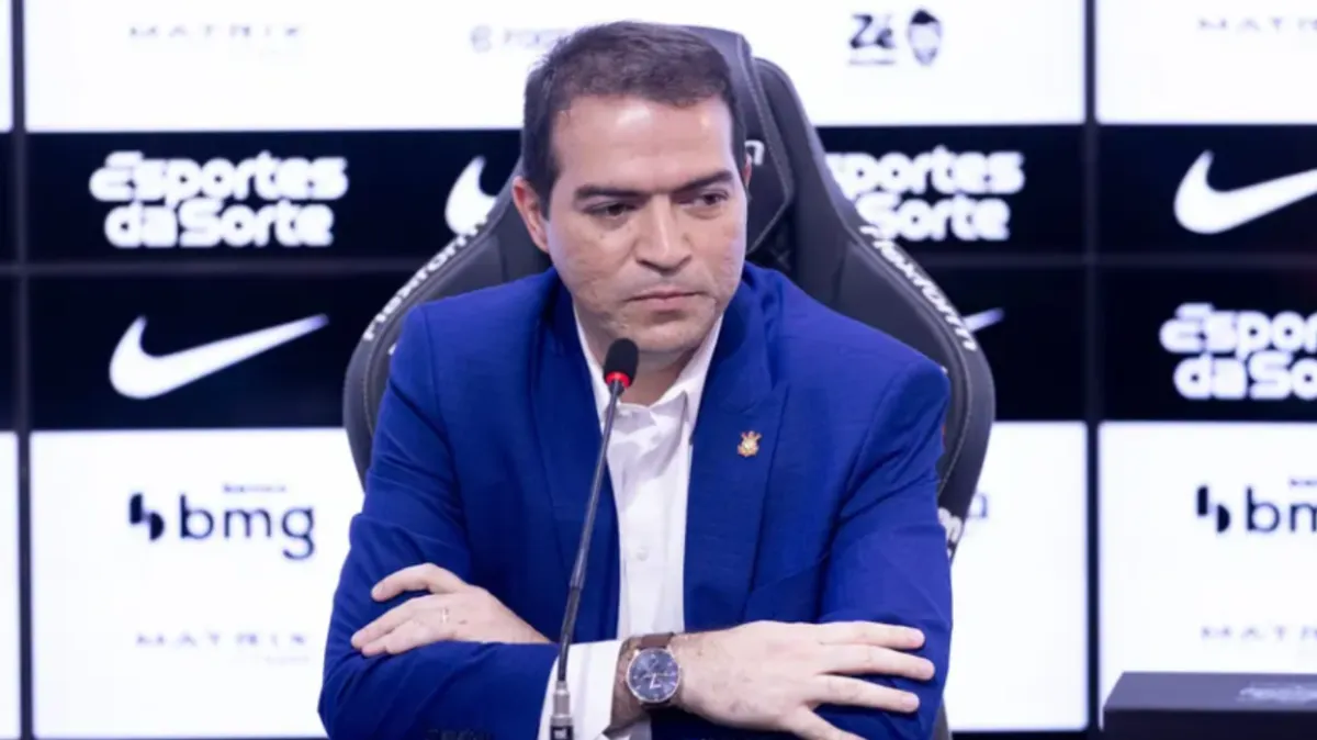 Marcelo Paz, diretor de futebol do Corinthians