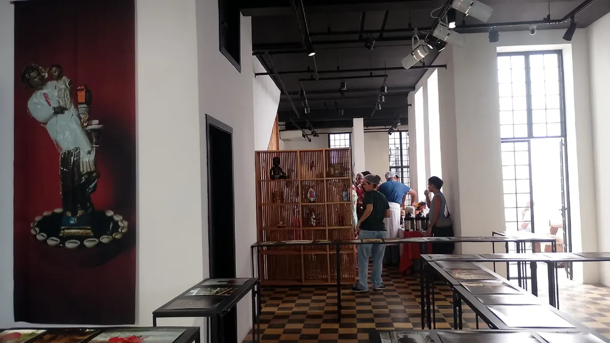 Salão principal do Pé de Cobra