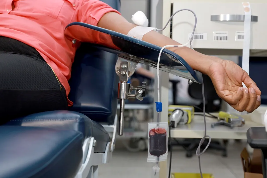 Doação de sangue Hemoba