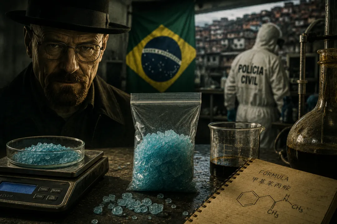 Produção nacional da droga de Breaking Bad faz consumo disparar no Brasil