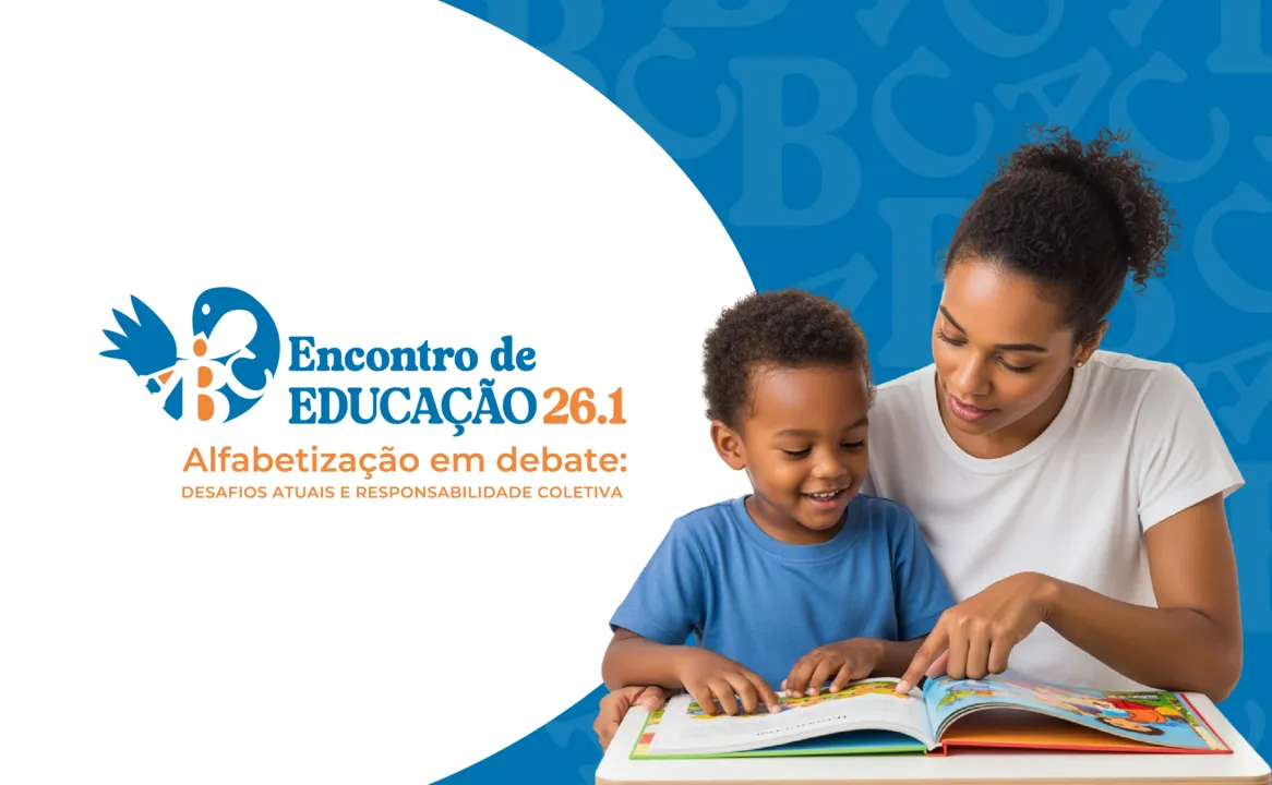 Identidade visual do I Encontro de Educação 2026