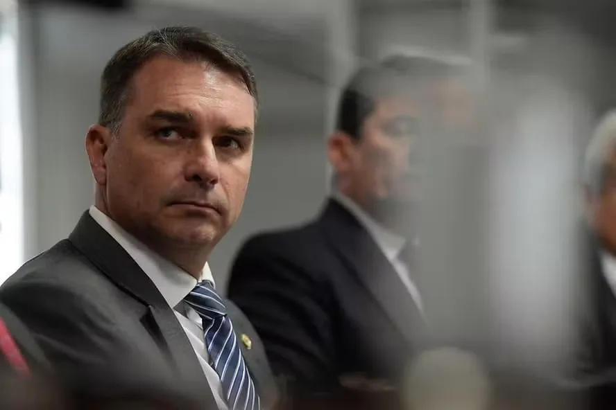 O senador Flávio Bolsonaro