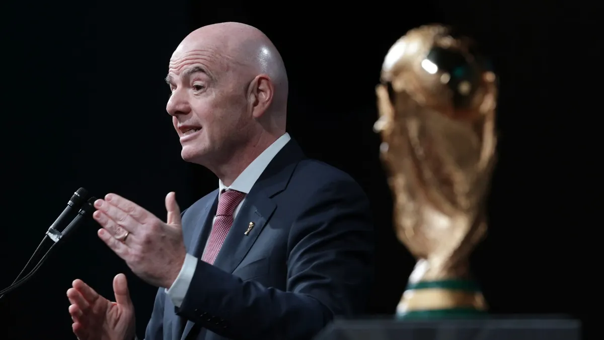 Gianni Infantino, presidente da Fifa