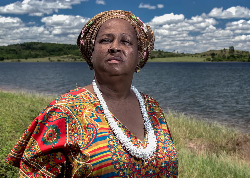 Mãe Bernadete Pacífico em 2015