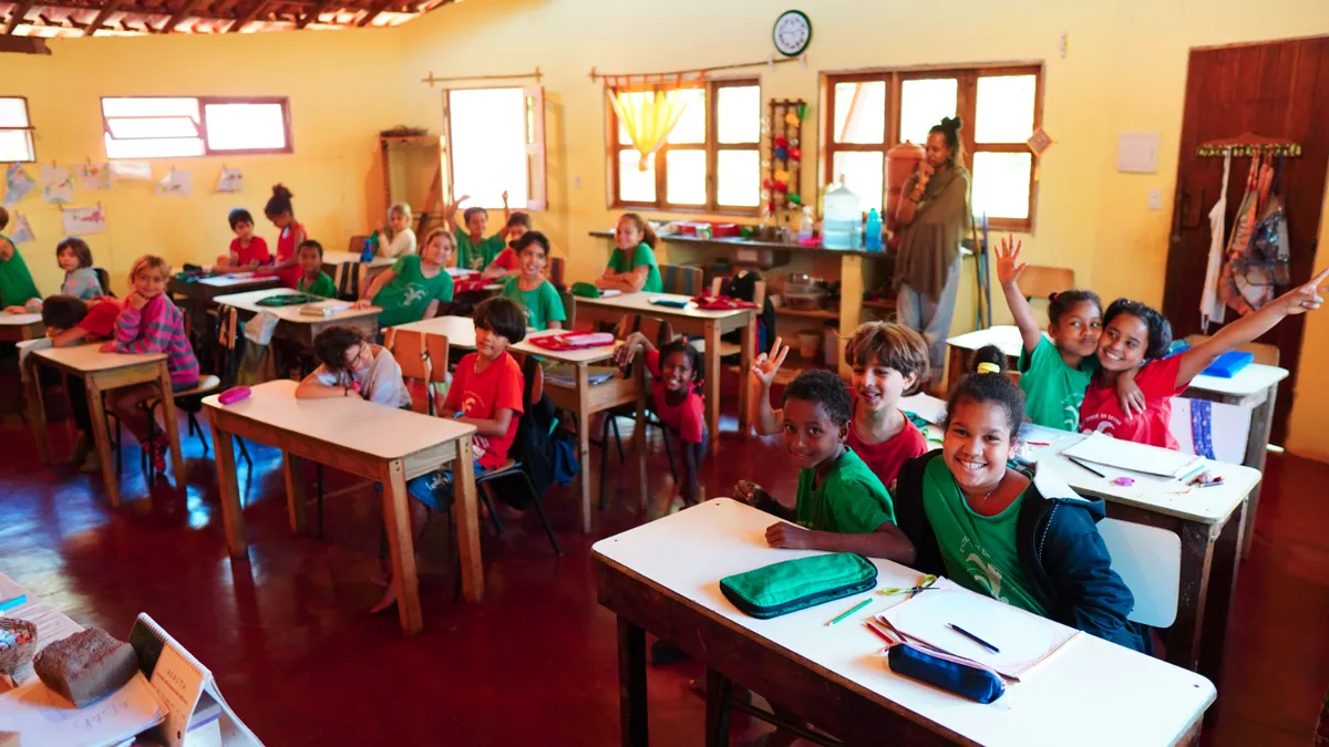 A Escola Dendê da Serra é referência em educação Waldorf e inclusão na Bahia