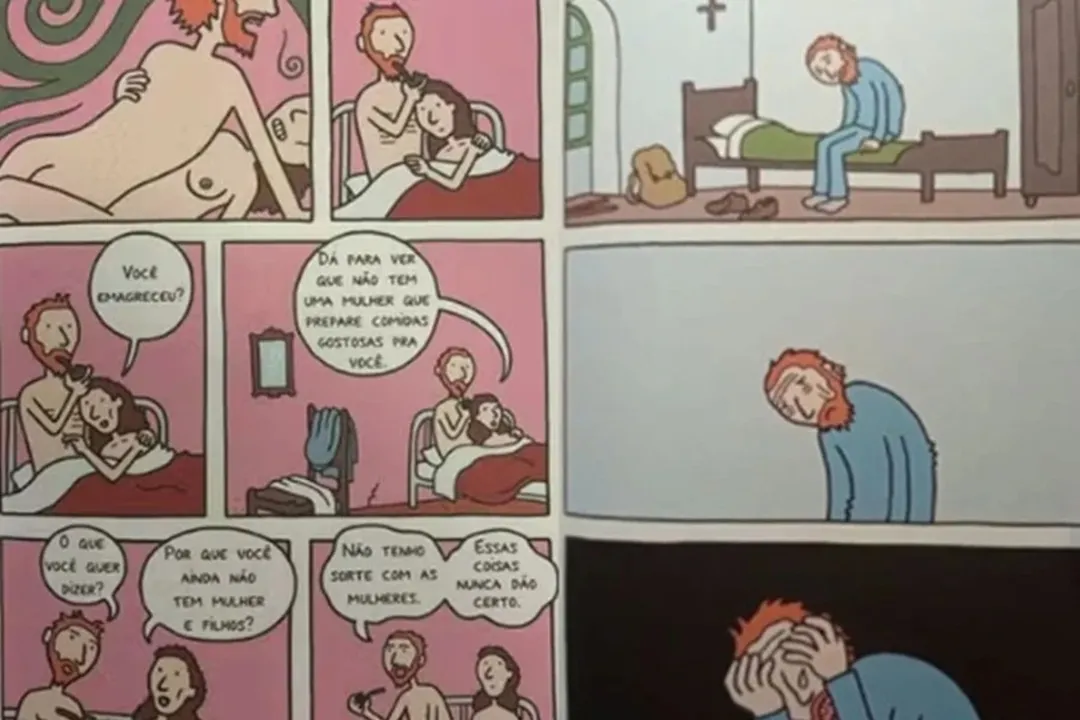 Trechos do livro mostram cenas de sexo, surtos e referências a ambientes como bordeis