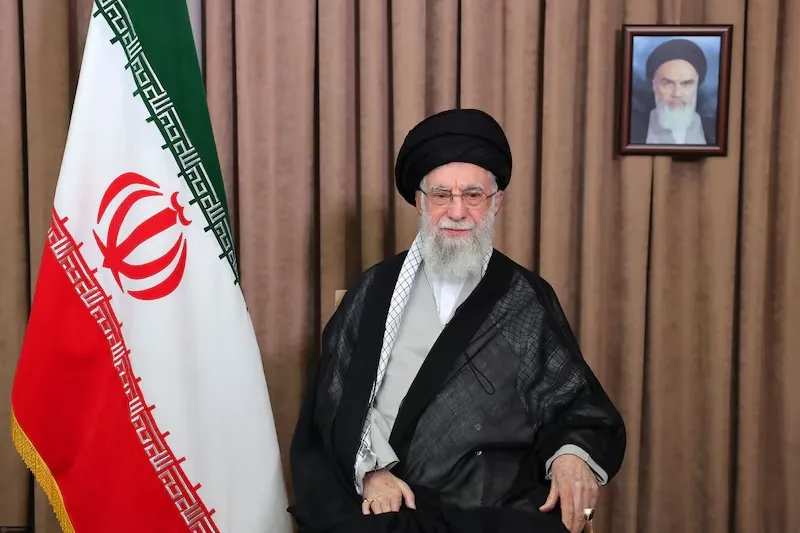 Ali Khamenei, Líder Supremo do Irã morto no dia 28 de fevereiro em ataques aéreos dos Estados Unidos