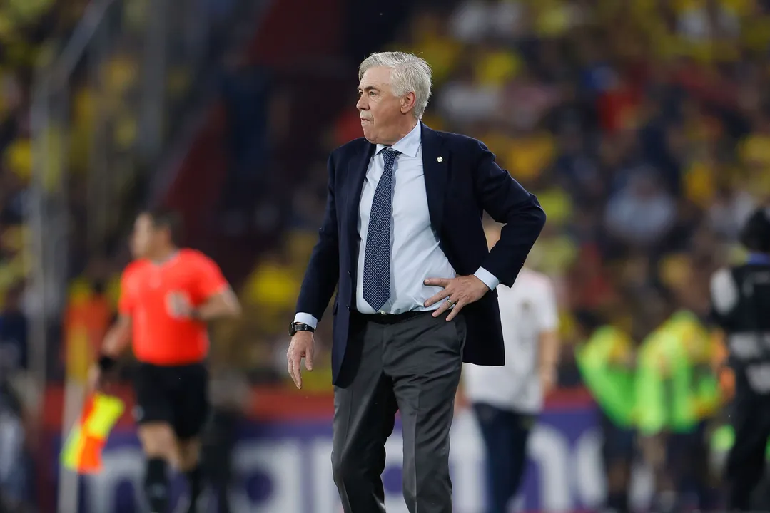 Carlo Ancelotti, técnico da Seleção Brasileira
