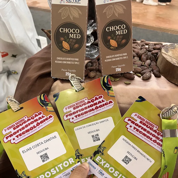 Chocomed, chocolate para diabéticos produzido por alunos baianos