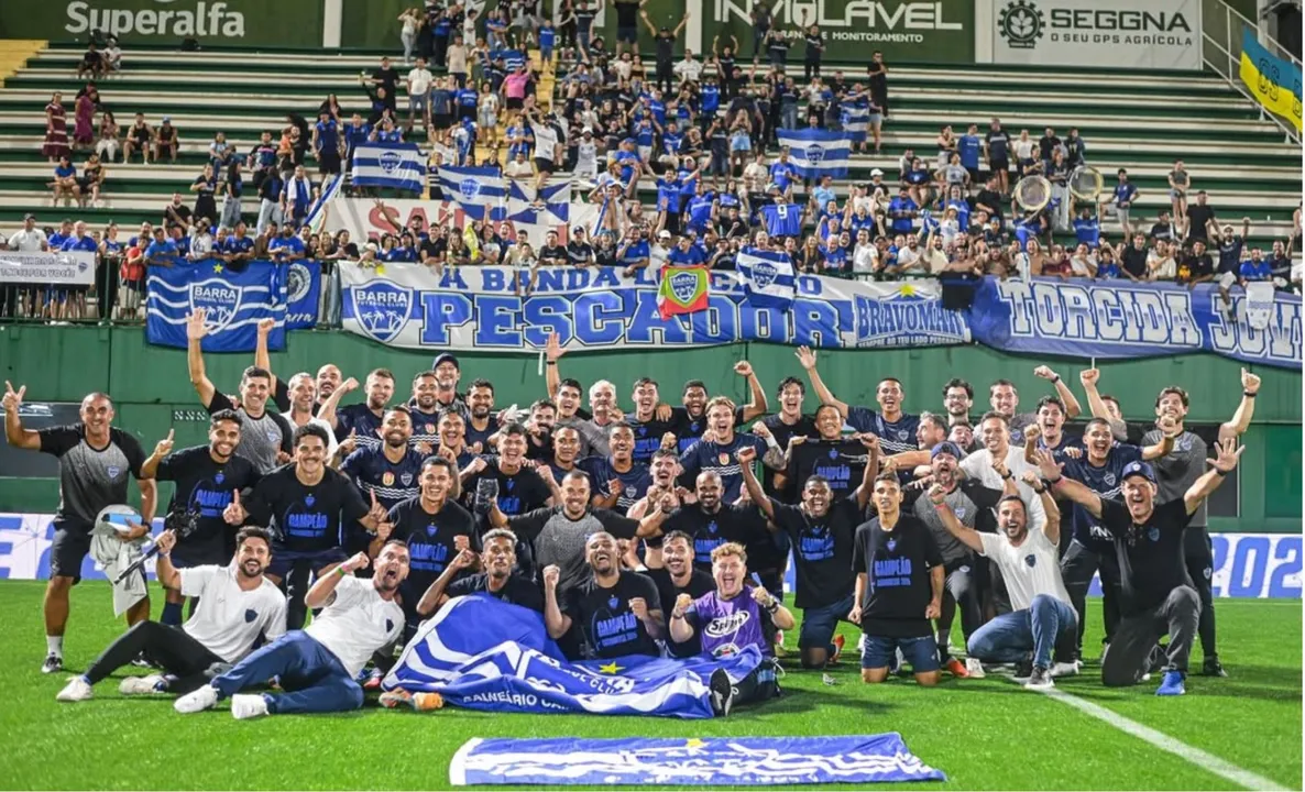 Imagem ilustrativa da imagem Ex-Bahia desbanca time da Série A e conquista título inédito no Sul