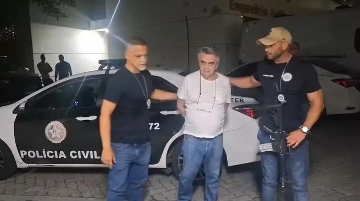 Ator foi preso na noite de terça-feira, 3