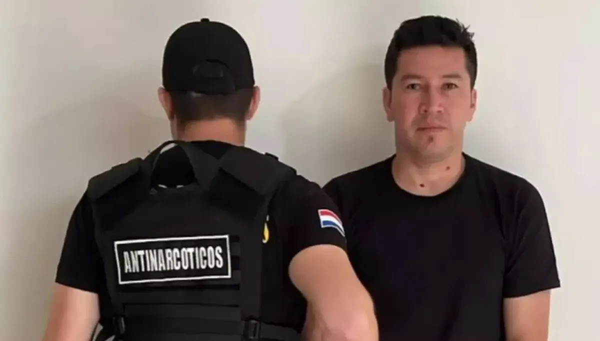 Víctor Hugo Centurión preso