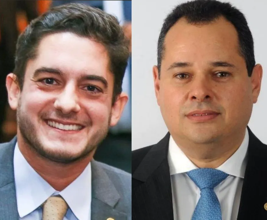 Deputados Marcelinho Veiga e Nelson Leal