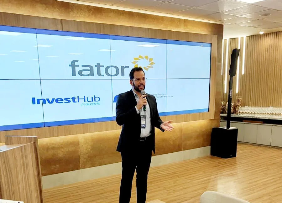 Álvaro Rezende no encontro do Sistema FIEB sobre investimentos na Bahia
