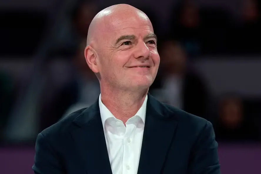 Presidente da Fifa, Gianni Infantino