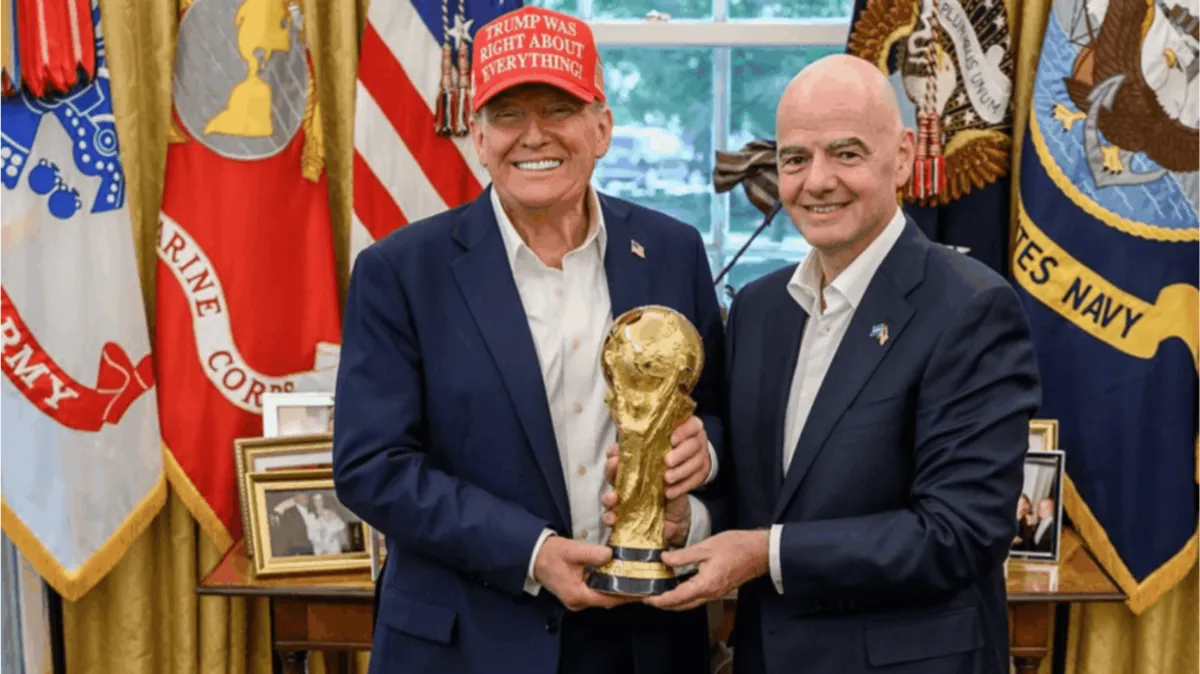 Trump e Infantino