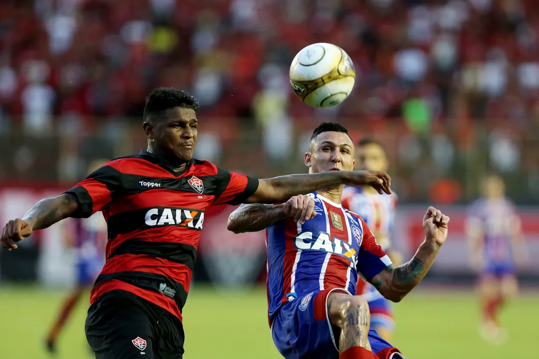 Rodrigo Andrade e Vina na final do Baianão de 2018