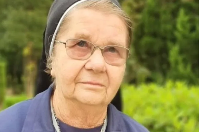 A irmã Nadia Gavasnki, de 82 anos, foi assassinada no convento