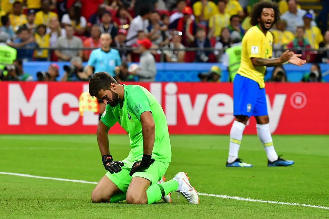 Alisson pela Seleção Brasileira