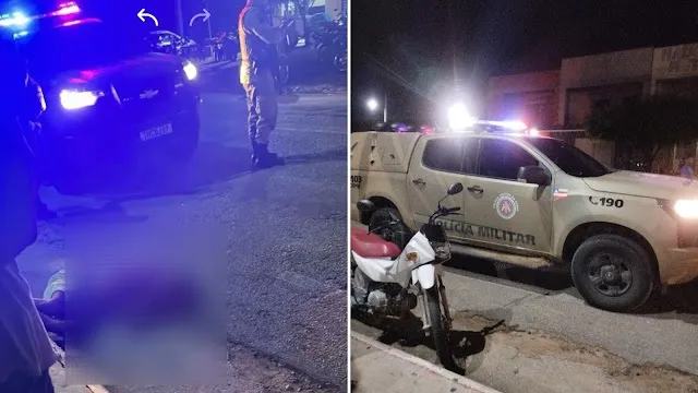 Homem foi executado no meio da rua