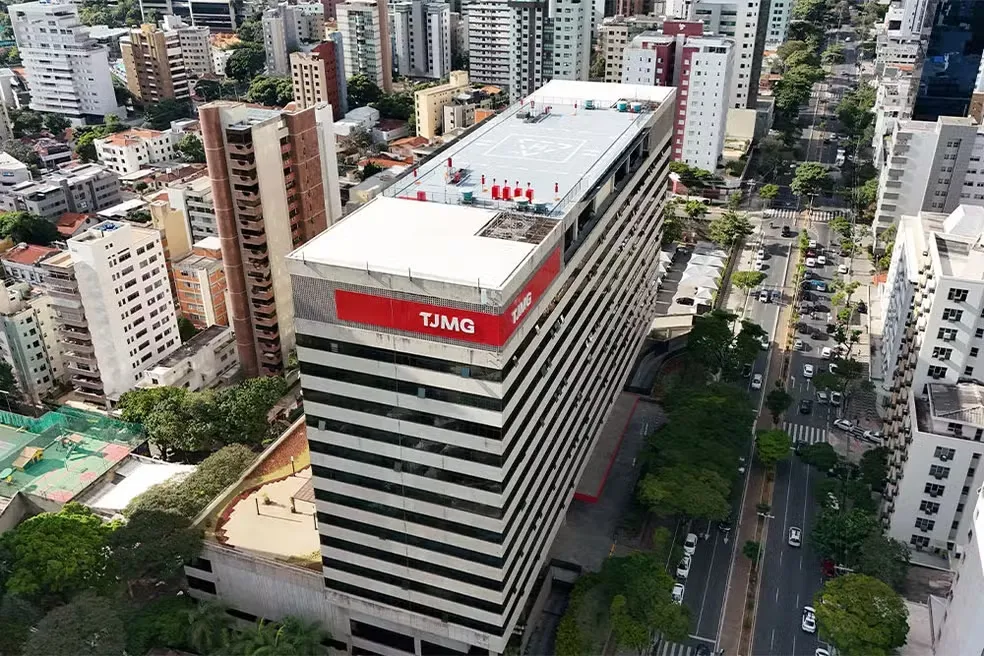 Sede do TJMG em Belo Horizonte