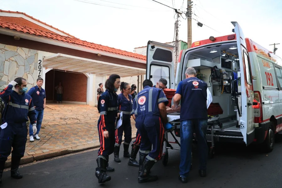 Idosa foi socorrida por equipe do SAMU da última quarta-feira, 25