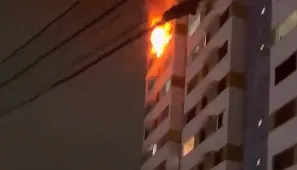 Até o momento, não há informações sobre feridos e o que causou o icêndio