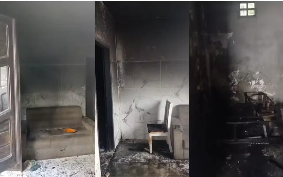 Imagem ilustrativa da imagem Avô de crianças carbonizadas em incêndio é preso ao chegar no aeroporto de Salvador
