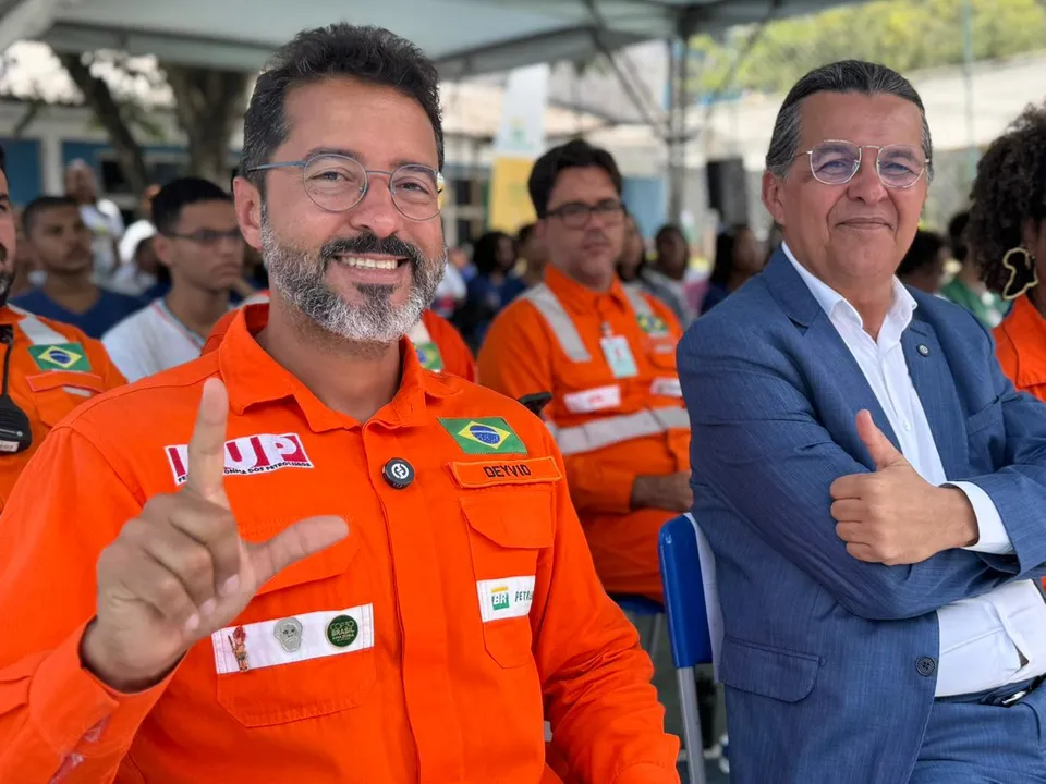 Coordenador-geral da Federação Única dos Petroleiros e Petroleiras (FUP), Deyvid Bacelar